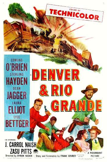 Denver and Rio Grande (1952) poster