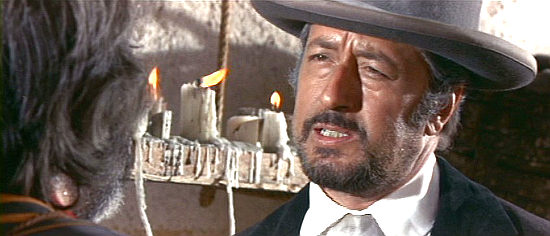 Franco Fantasia as Señor Ocaño, the gunrunner in Adios, Sabata (1970)