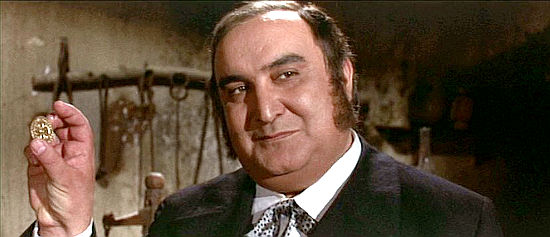 Gianni Rizzo as Jeremy Sweeney, McIntock's partner and brother of his wife in Return of Sabata (1971)