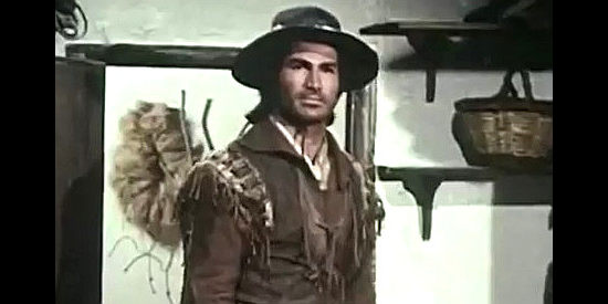 Giovanni Cianfriglia as Jesus, one of the avengers in Five Giants from Texas (1966)