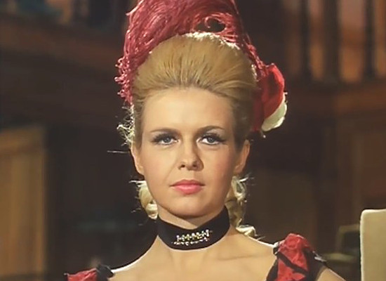 Grazzia Guiva as the saloon girl in Fistful of Death (1971)