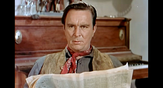 Ian McDonald as Steve Girard, coming up with a plan to free his brother in Toughest Man in Arizona (1952)