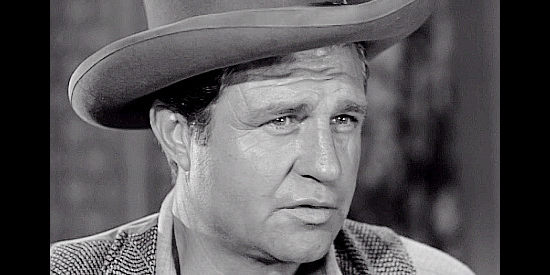 Jim Davis as Johnny Ringo, target number one for Matt Sloane in Toughest Gun in Tombstone (1958)
