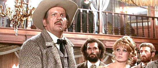 John Bartha (Jonas Bartha) as the sheriff, forever suspicious of Sartana in Return of Sabata (1971)