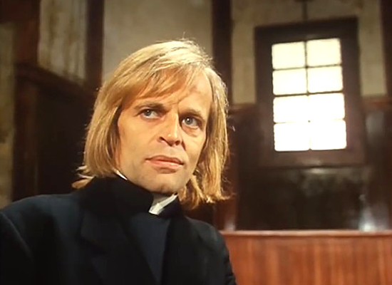 Klaus Kinski as Rev. Cotton in Fistful of Death (1971)
