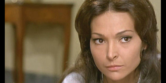 Licia Calderon as Marisa, being helld captive along with Aloma in I Want HIm Dead (1968)