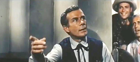 Massimo Serato as Leo, the sheriff in Gunmen of the Rio Grande (1964)