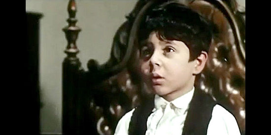 Rosita's young son Pepito, taken by Gonzalez in Five Giants for Texas (1966). Anyone knows who plays this part?
