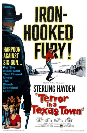 Terror in a Texas Town (1958) poster