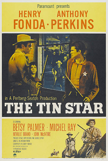 The Tin Star (1957) poster