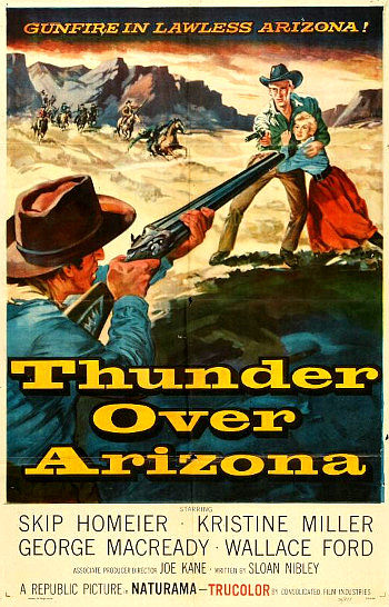Thunder Over Arizona (1956) poster