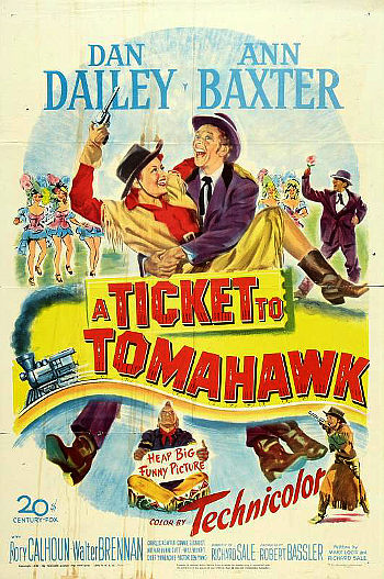 Ticket to Tomahawk (1950) poster