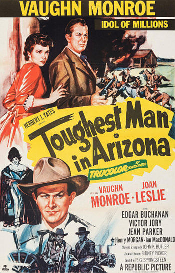 Toughest Man in Arizona (1952) poster
