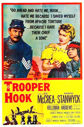 Trooper Hook (1957) poster