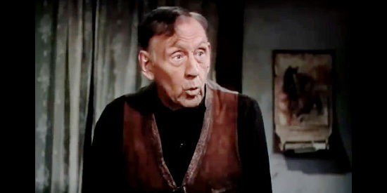 Basil Rysdeal as Horse Davis, deciding he was wrong about Cooncat in High Lonesome (1950)