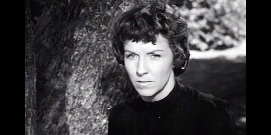 Betsy Blair as Martha Halliday, Big Dan's daughter in The Halliday Brand (1957)