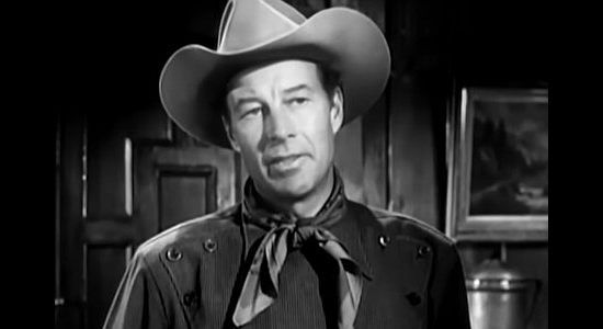 Bill Elliott as Bill Stockton, trying to uncover the truth about his brother's death in Old Los Angeles (1948)