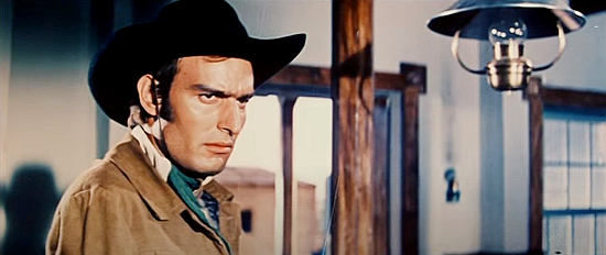 Claudio Undari (Robert Hundar) as Billy, seeking revenge against Zorro for his brother's death in The Shadow of Zorro (1962)