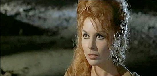 Dominique Boschero as Helena in Train for Durango (1968)