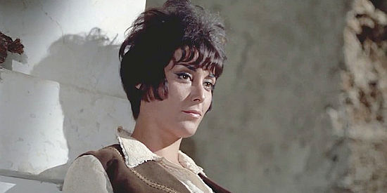 Gia Sandri as Maruca, Aguilar's woman in A Stranger in Town (1966)