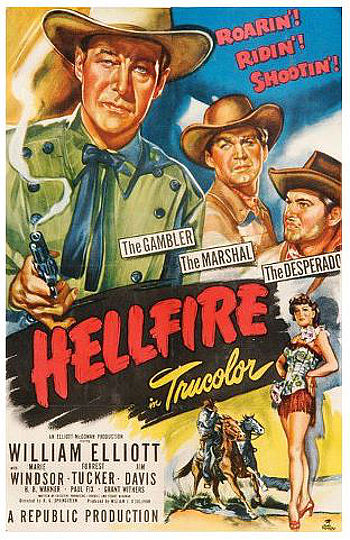 Hellfire (1949) poster