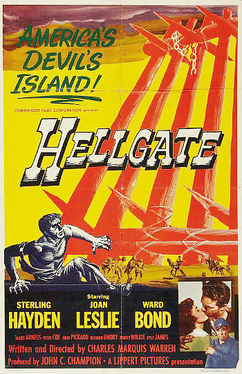 Hellgate (1952) poster