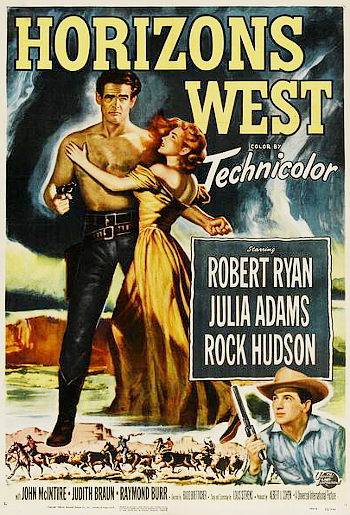 Horizons West (1952) poster