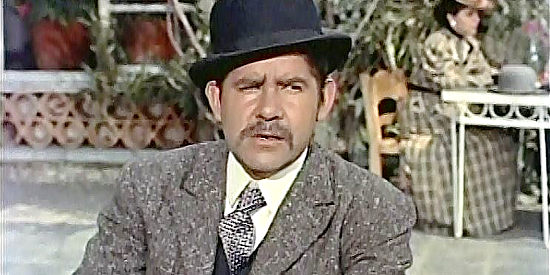 Jorge Martinez de Hoyos as the revolutionary who convinces Tom Bryan to help Juan Castro in The Treasure of Pancho Villa (1955)