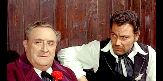 Loris Gizzi as Rosebud with Franco Lantieri as the sheriff in Tails You Lose (1969)