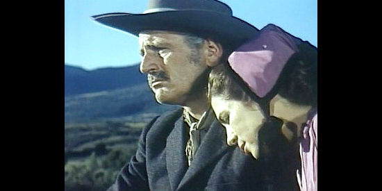 Luis Indari as Steve Donnelly with Natalia Silva as Alice McCormick in Ride and Kill (1964)