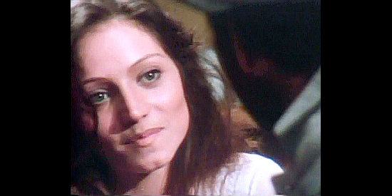 Maria D'Incoronato as Paquita, the pretty barmaid who befriends Veritas in They Call Him Veritas (1972)
