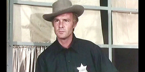 Miguel de la Riva as Deputy Toby, the lawman who sides with the Shannon family in Clint, the Nevada's Loner (1967)