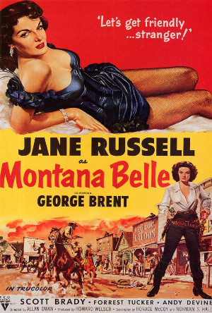 Montana Belle (1952) poster 