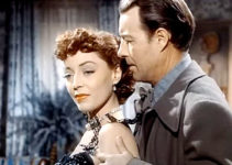 Marie Windsor as Doll Brown and William Elliott as Zeb Smith in Hellfire (1949)