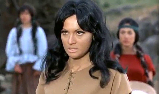 Perla Cristal as White Fawn in White Comanche (1968)