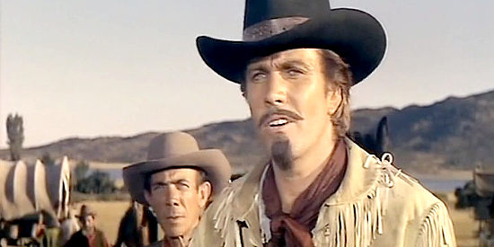 Rik Van Nutter (Clyde Rogers) as Buffalo Bill Cody in Seven Hours of Gunfire (1964)