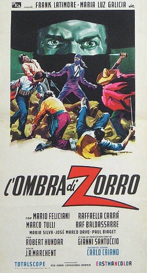 Shadow of Zorro (1962) poster