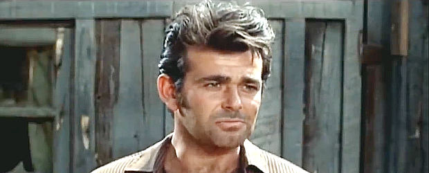 Stuart Whitman as Tom Ping, the friend Lat Evans leaves behind in These Thousand Hills (1959)