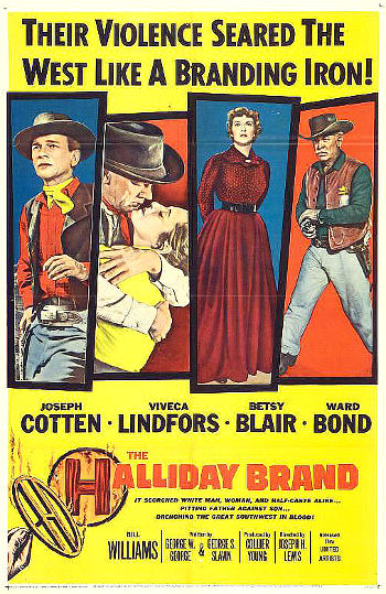 The Halliday Brand (1957) poster