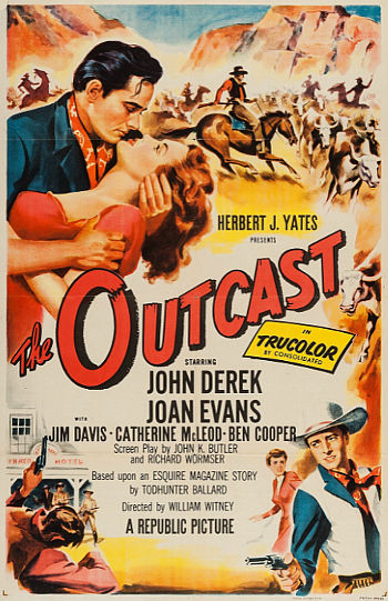 The Outcast (1954) poster