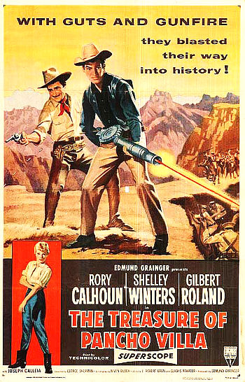 The Treasure of Pancho Villa (1955) poster
