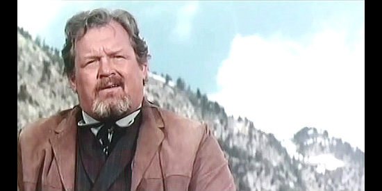 Walter Barnes as Walter Shannon, the man who wants the small settlers off their land in Clint, the Nevada's Loner (1967)