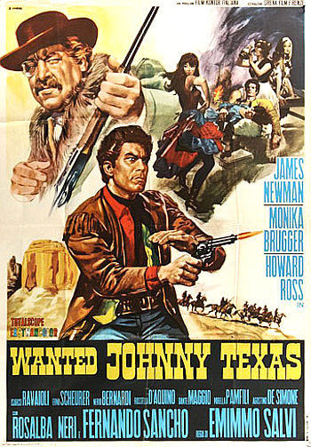 Wanted Johnny Texas (1967) poster