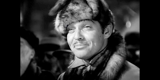 Clark Gable as Jack Thornton, looking forward to another Alaskan adventure in Call of the Wild (1935)