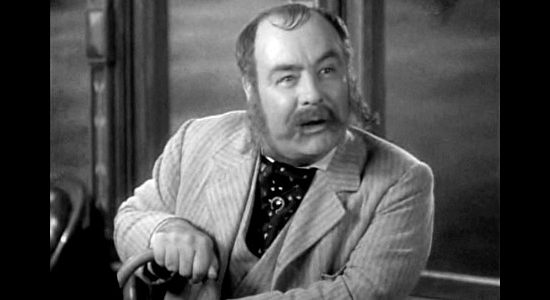Dick Elliott as Ned Buntline, coming up with another idea for promoting the Buffalo Bill show in Annie Oakley (1935)