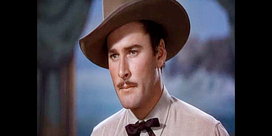 Errol Flynn as Wade Hatton, determined to bring justice to Dodge City (1939)