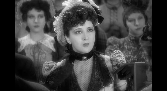 Estelle Taylor as Dixie Lee, the lady of the night Yancey Cravet bails out of trouble over his wife's objections in Cimarron (1931)