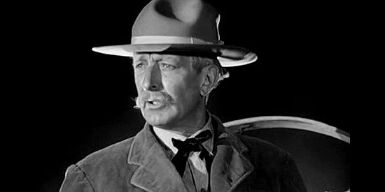 Hugh Sothern as John Kincaid, the man who dreams of building a great city from the Oklahoma land rush in The Oklahoma Kid (1939)