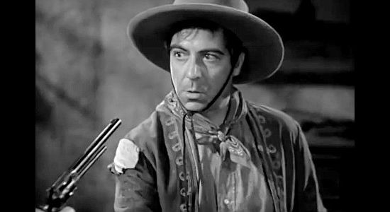 Joseph Calleia as Portuguese Ban, Trigger Bill's sidekick in The Bad Man of Brimstone (1937)