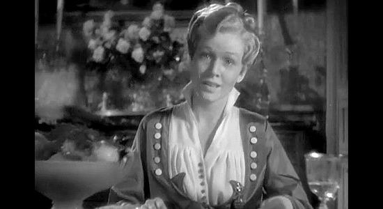 Julie Hayden as Frances Lennox, worried about the safety of a son serving in World War I in The Conquerors (1932)
